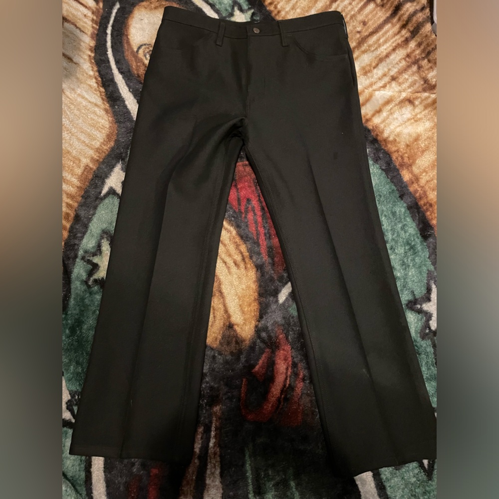 Men’s 100% Polyester,Old School Style,Boot Cut Wrangler Pants.